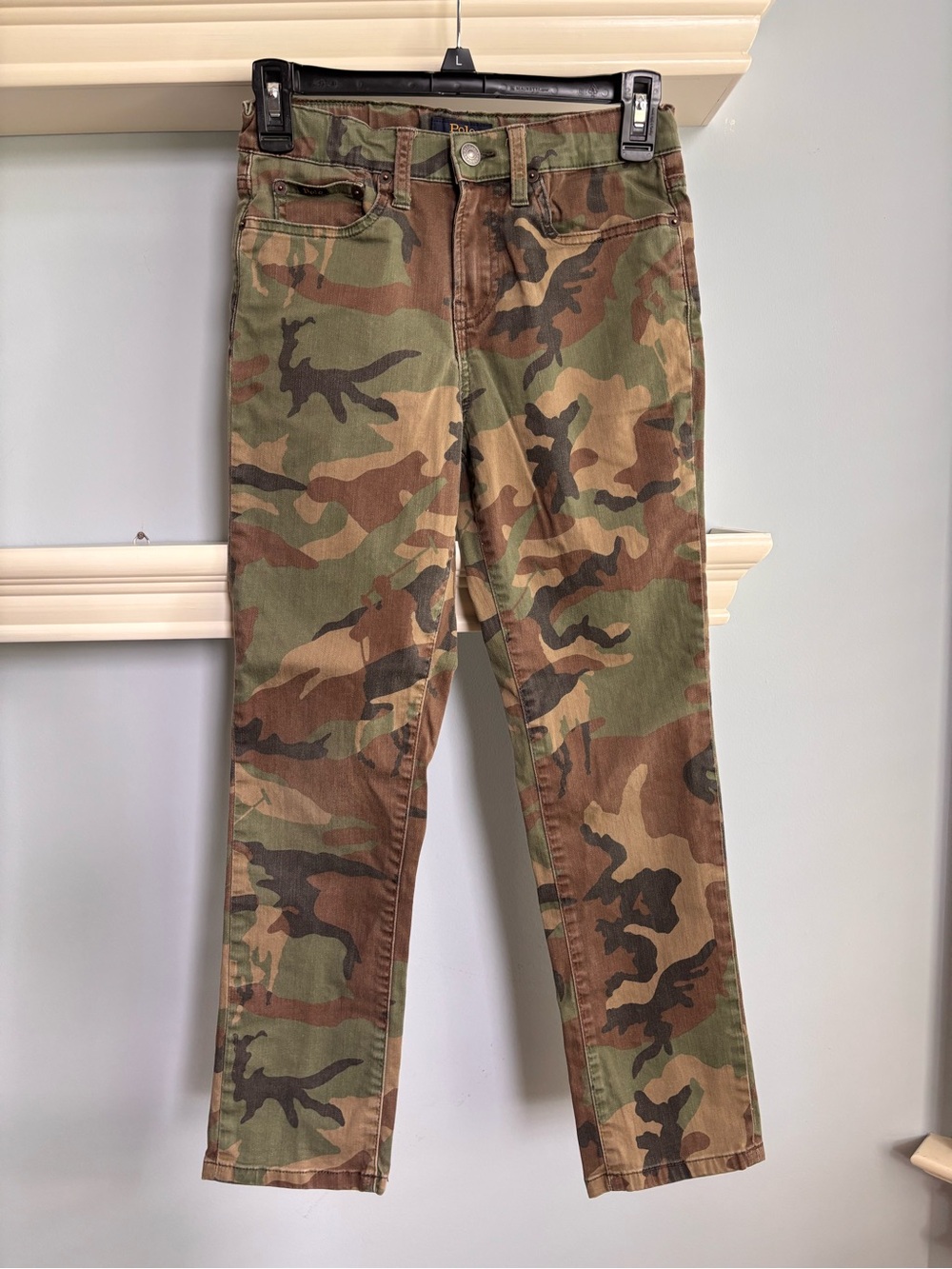Polo by Ralph Lauren Kids Camo Jeans - Green Brown Black